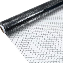 LN-1607028 Conductive PVC Grid Vinyl Curtain Transparent ESD Grid Curtain for cleanroom